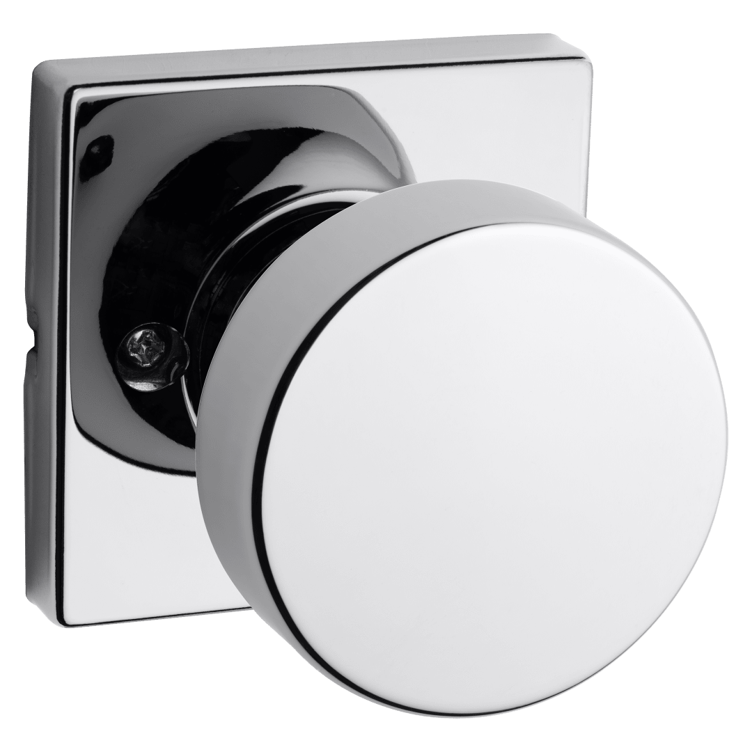 Pismo Half - Dummy Door Knob in Polished Chrome