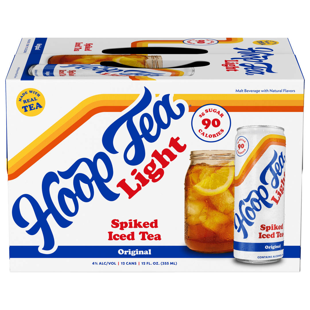 Hoop Tea Light Original Spiked Iced Tea 12 - 12 fl oz Cans