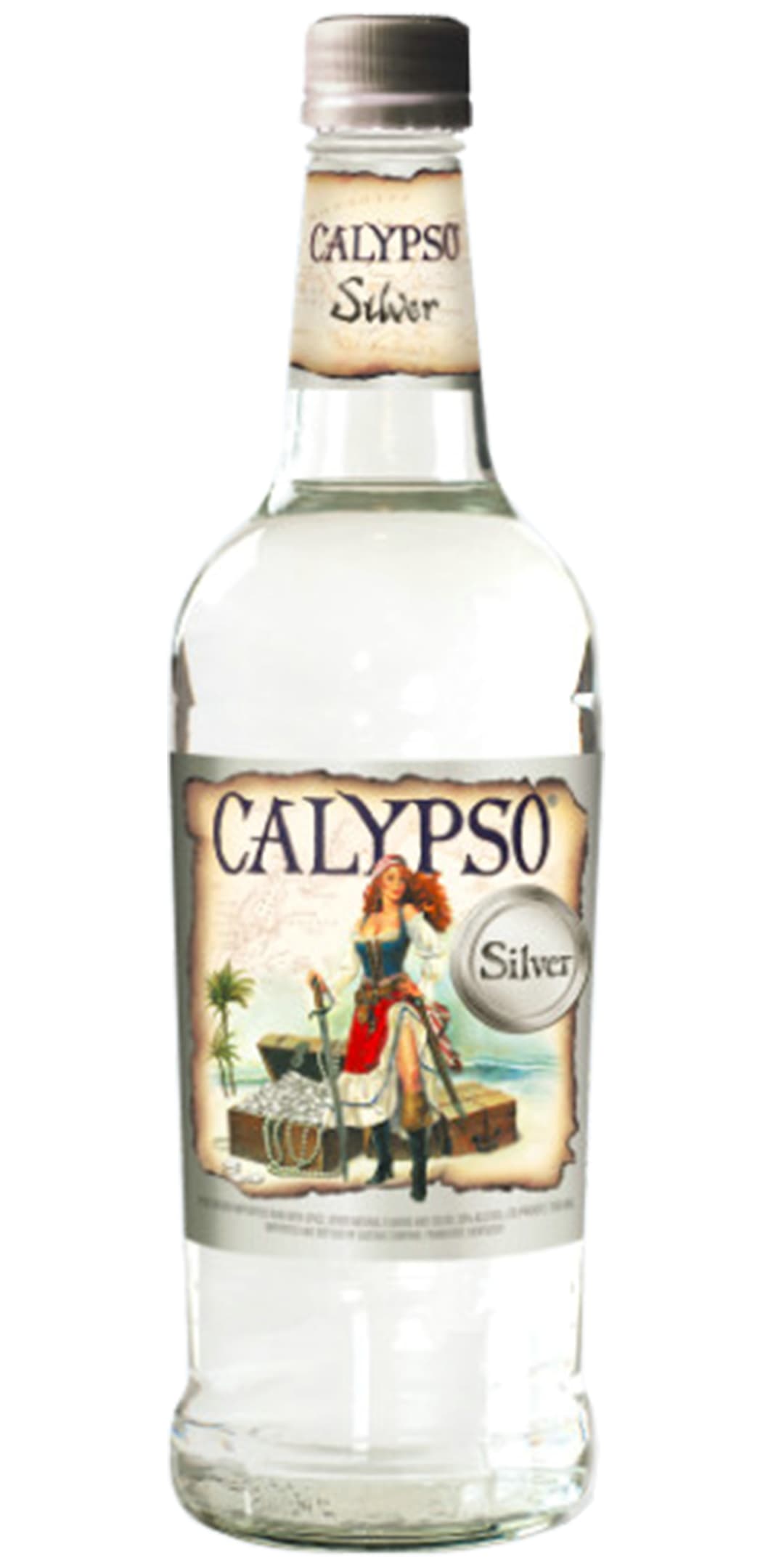 Calypso Silver Rum 750ml 80 Proof