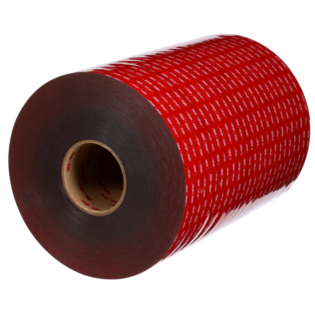 3M™ VHB™ Bant LVO-060BF, Siyah, 1168 mm x 33 m, 0.6 mm, Film Liner