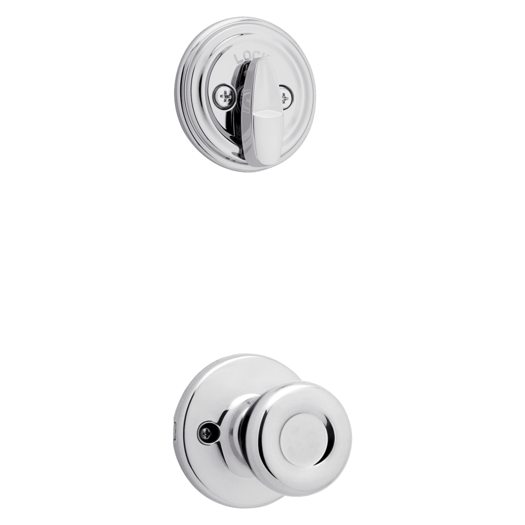 966 Single Cylinder Interior Pack w/ Tylo Knob for Signature Series Handlesets in Polished Chrome