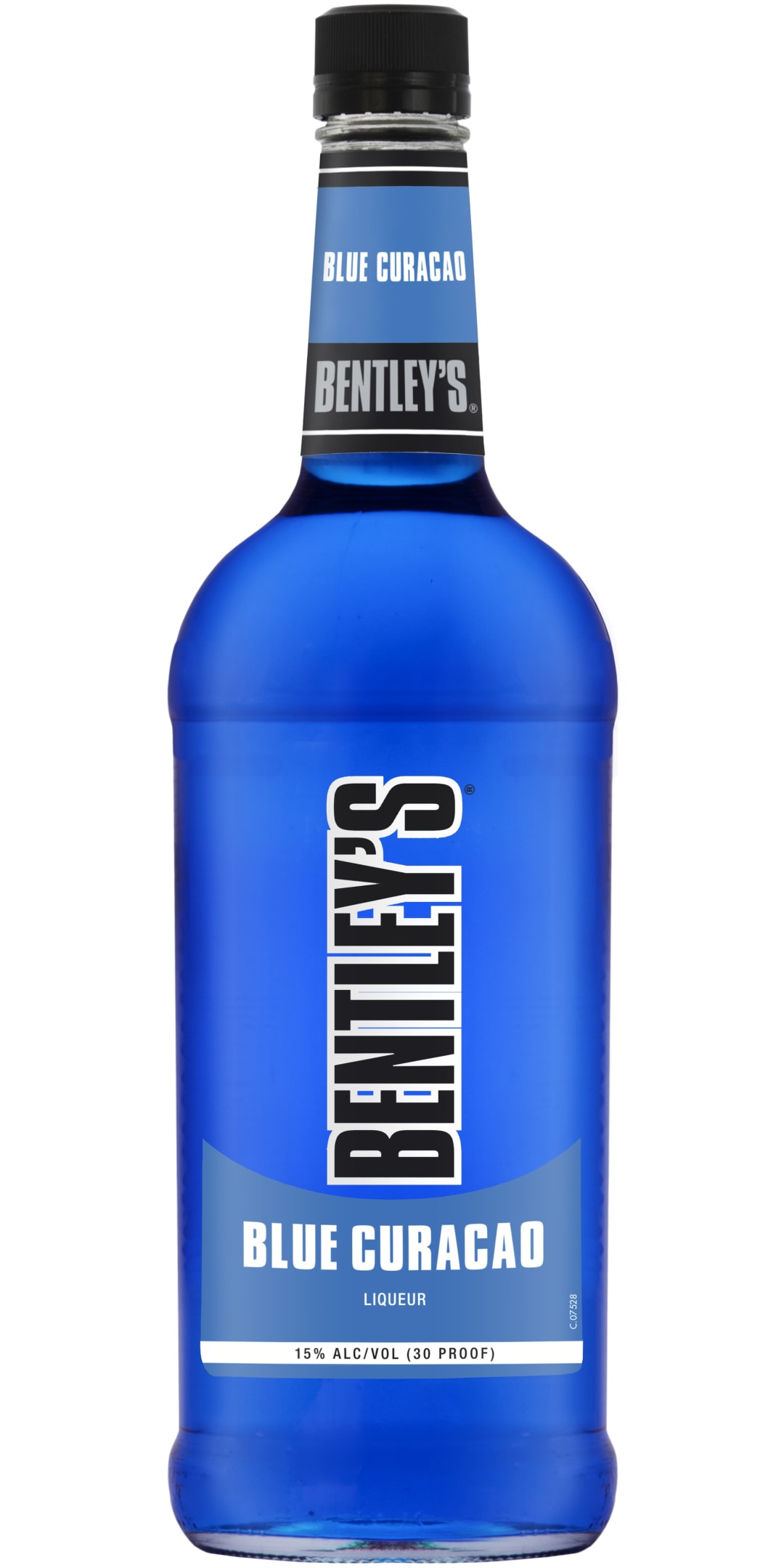Bentleys Blue Curacao Liqueur 1l 30 Proof