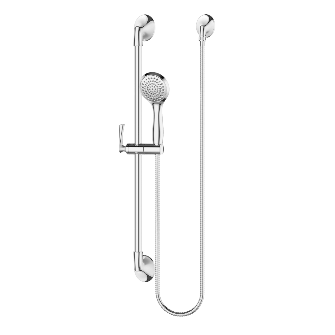 Rhen Hand Shower with Slide Bar in Polished Chrome