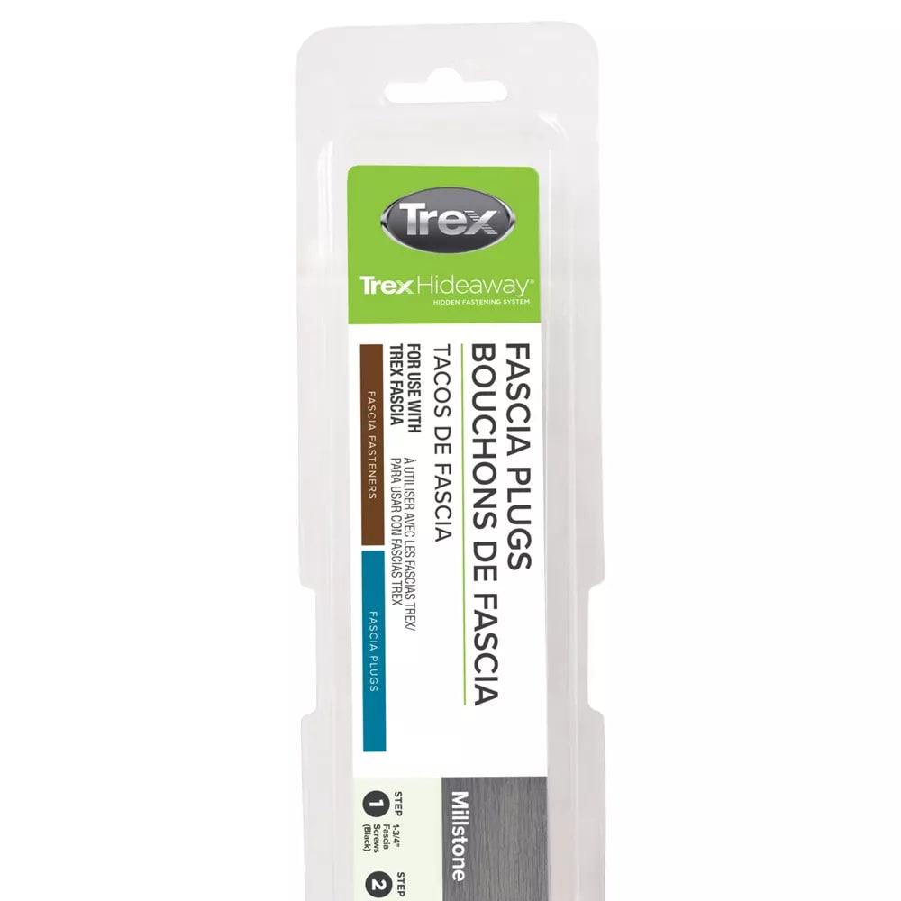Trex® Fascia Plugs Millstone- 80 count/pack