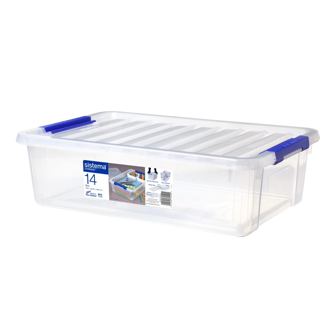14L STORAGE BIN LID NESTED