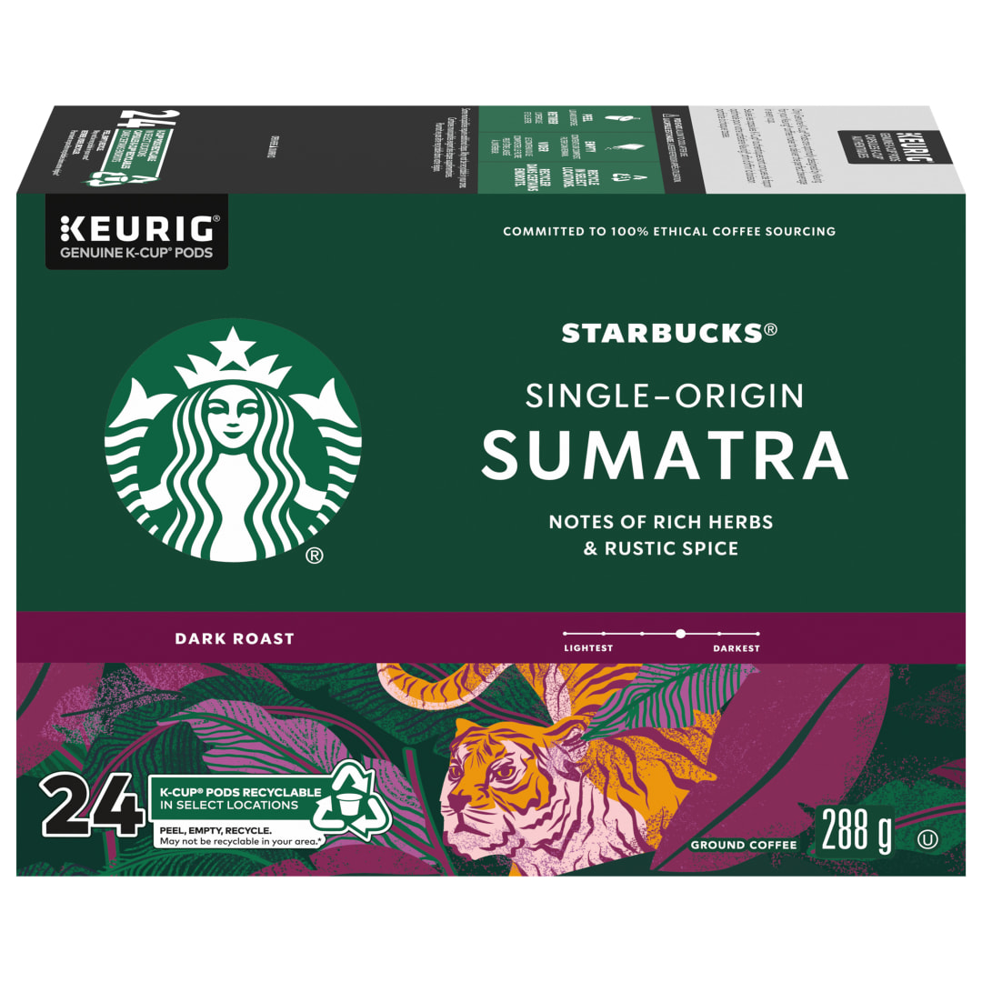 SBUX DARK Sumatra KC 24ct 4x10.1oz CA