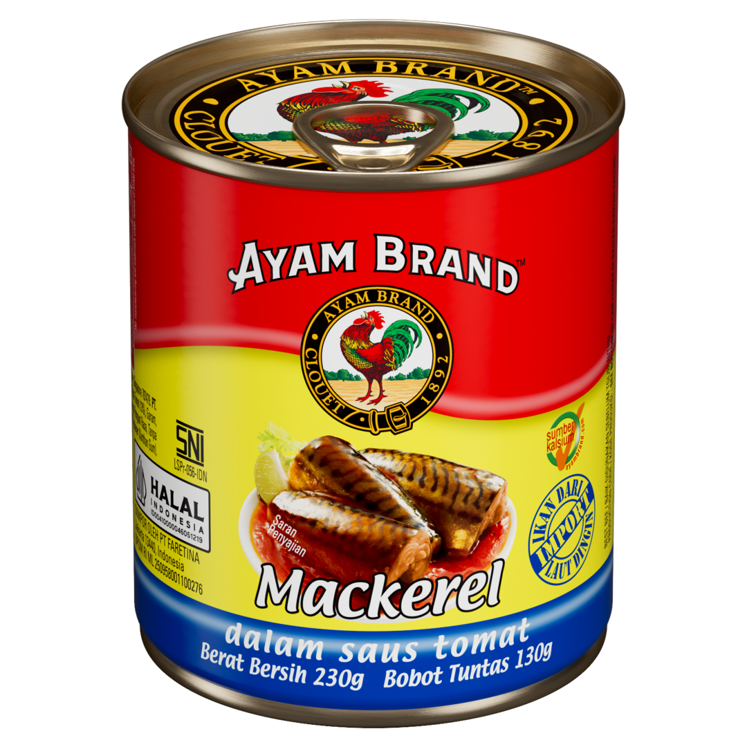 Mackerel in Tomato Sauce 48x230g