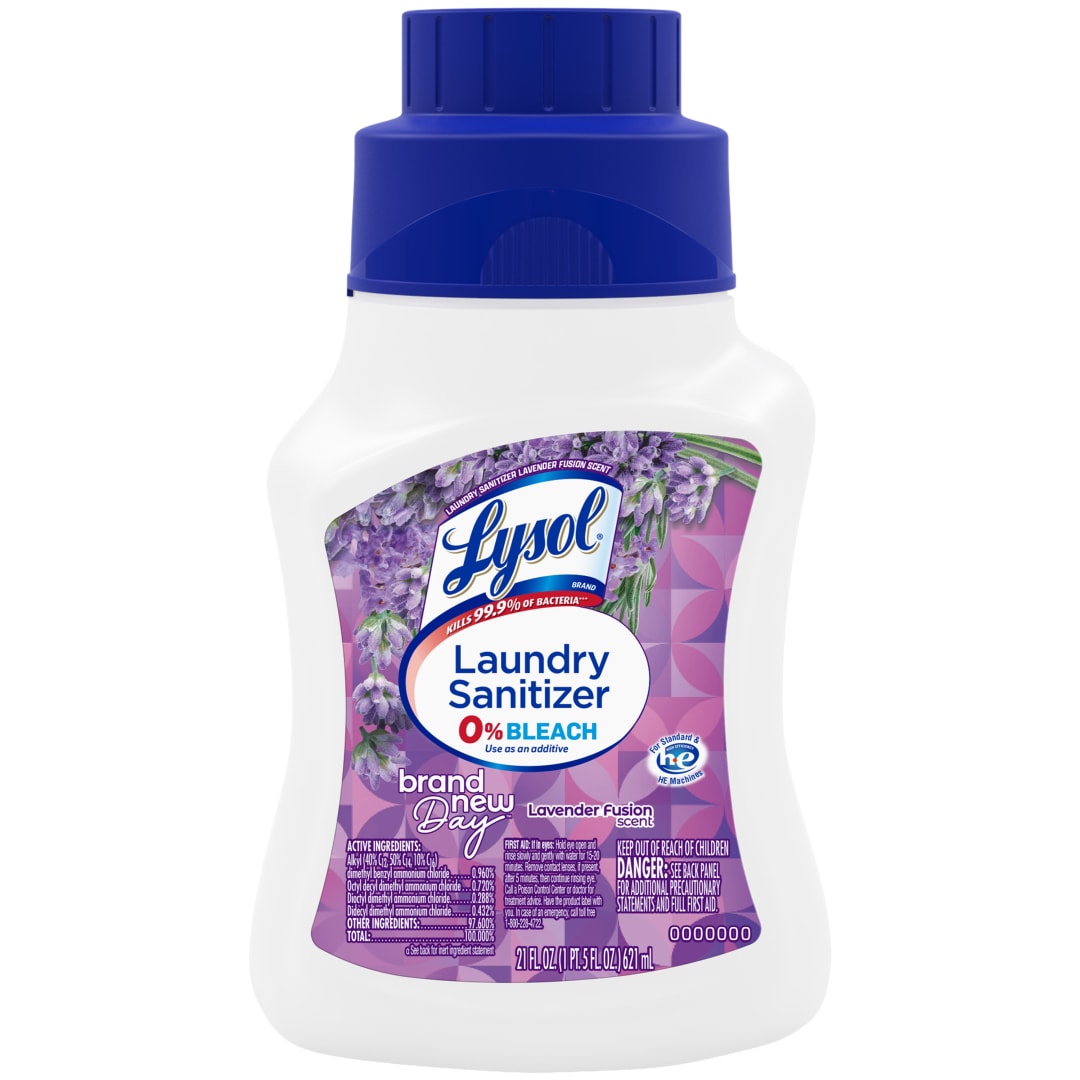 LYSOL® Laundry Sanitizer Lavender Fusion 6/21 oz.