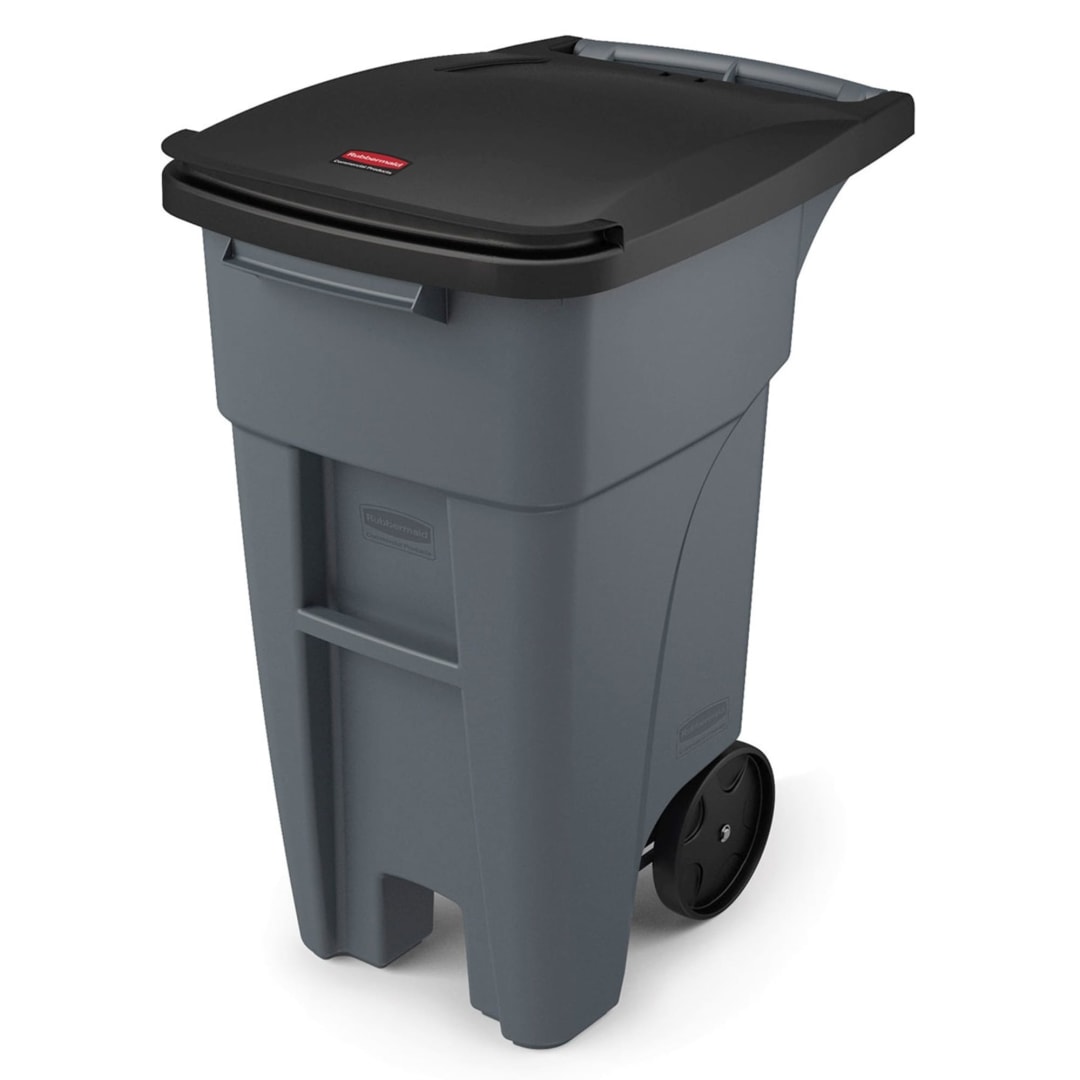 BRUTE® 32 Gal Rollout Container Gray