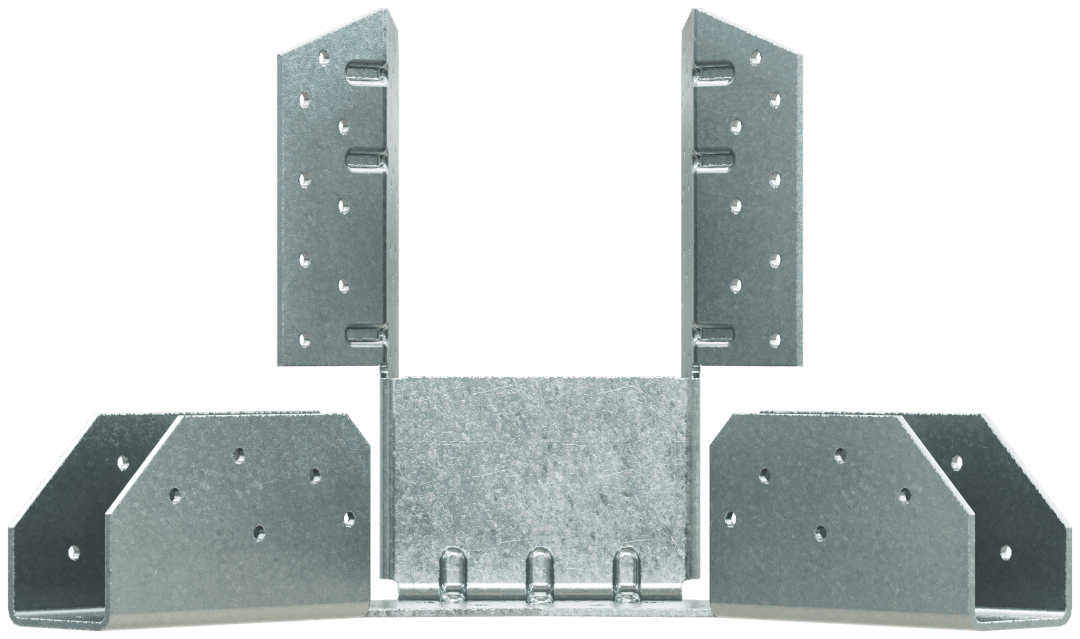 Simpson Strong-Tie HHRC42 HHRC® Galvanized Hip-Ridge Connector for 4x Ridge, 2x Hip