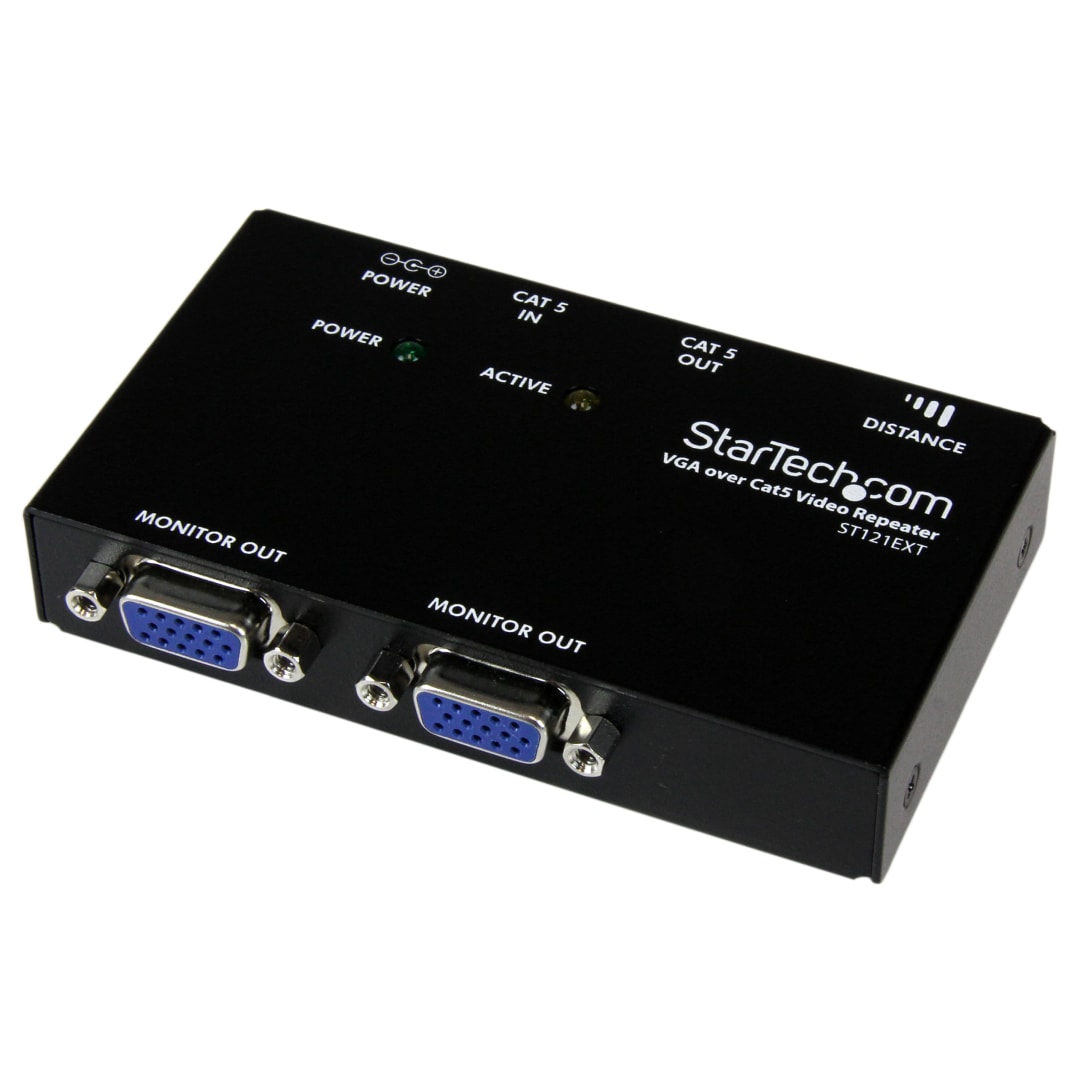 Repeater Unit For ST121 Series UTP VGA Extender