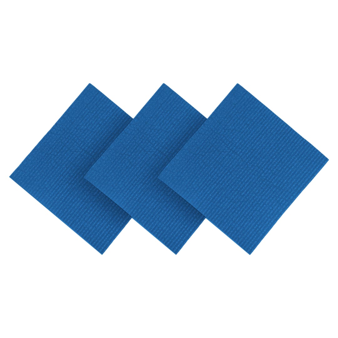 Happy Sinks Swedish Dishcloth Set - Ocean Blue - 3pcs