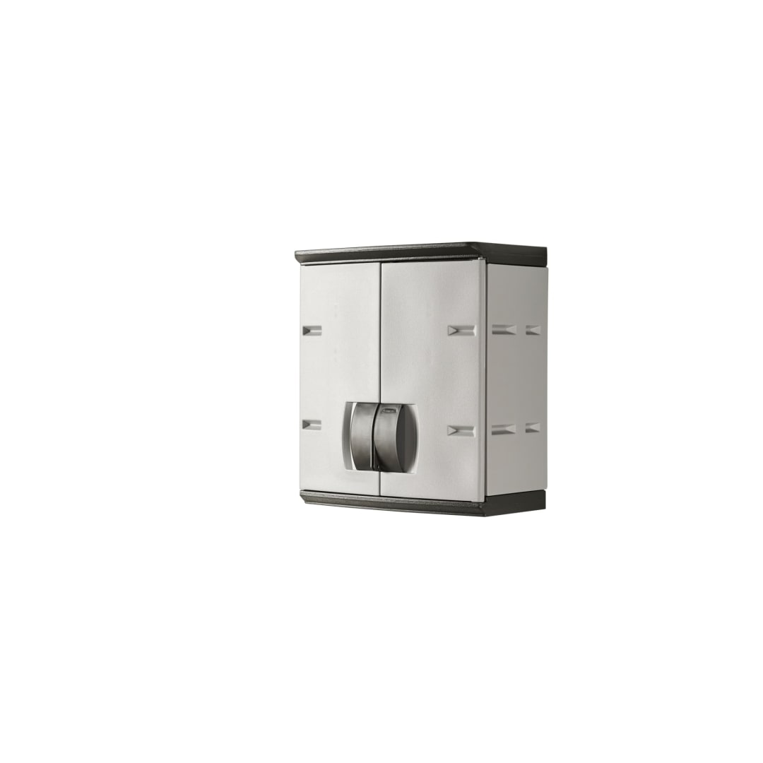 Rubbermaid Garage Storage Resin Wall Cabinet, Gray