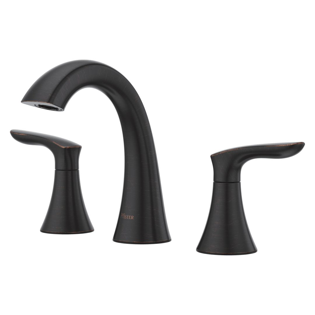 Weller 2-Handle 8 in. Widespread Bathroom Faucet in Tuscan Bronze