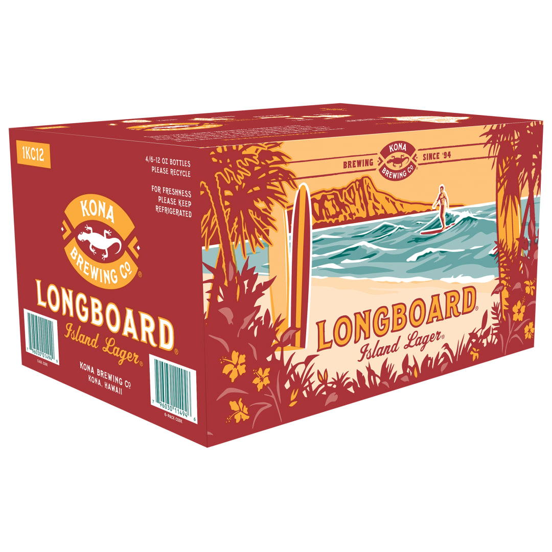 Kona® Longboard Island Lager, 24 Pack 12 fl. oz. Bottles