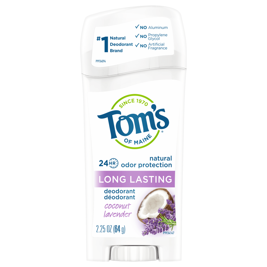Tom's of Maine Long Lasting Deodorant, Coconut Lavender, 2.25oz