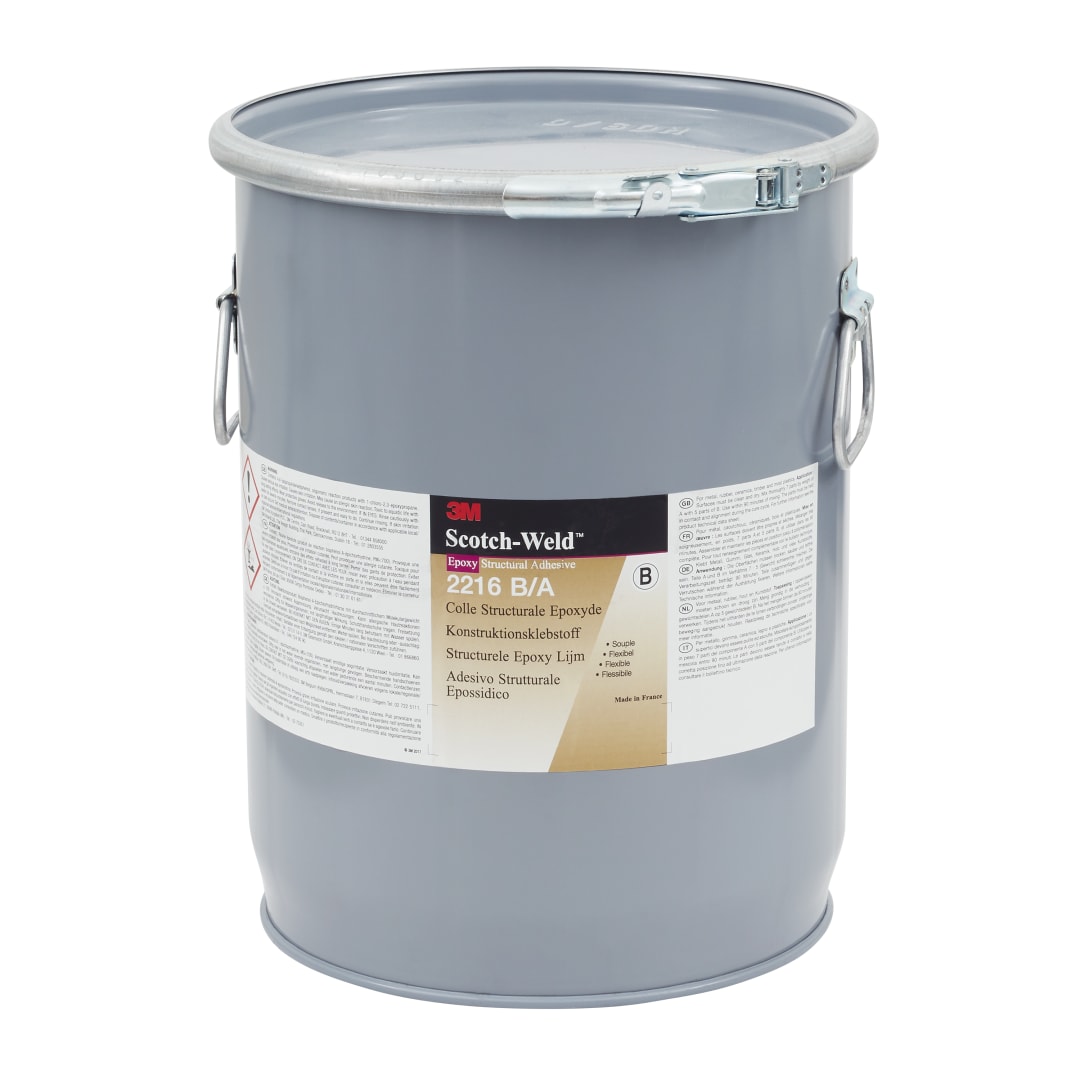 3M™ Scotch-Weld™ Epoxy Adhesive 2216, Grey, Part B, 18 L