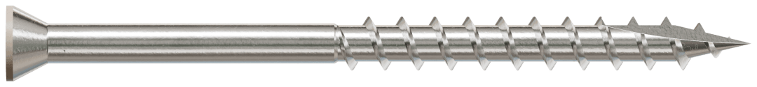 Simpson Strong-Tie S07225FTBGR03 Trim-Head Screw, 6-Lobe Drive — #7 x 2-1/4 in. T15 Type 305, Gray 03 (1750-Qty)