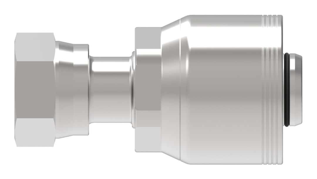 Aeroquip 3/4 Female ORS X 1" Hydraulic Hose Fitting 4 Way