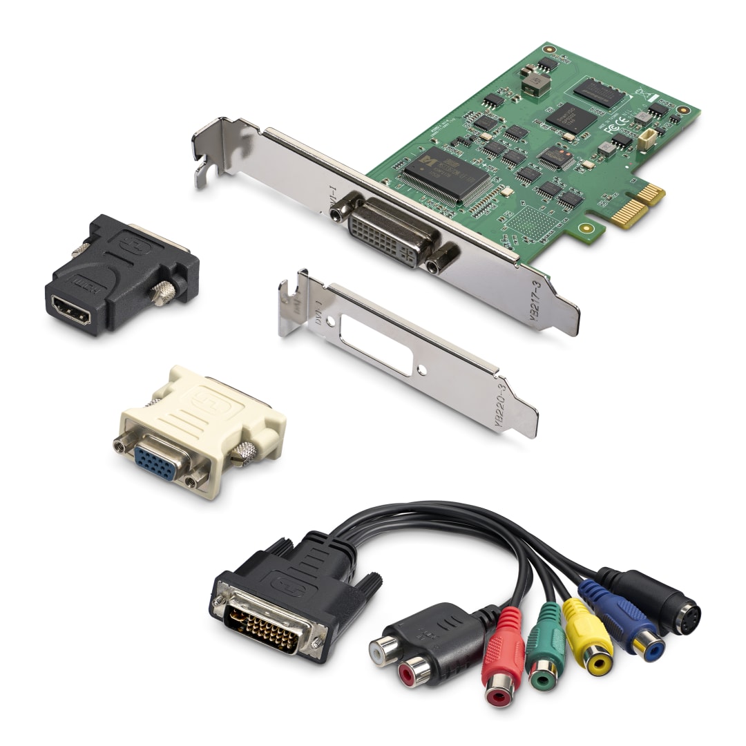 HD PCIe capture card - HDMI VGA DVI CPNT - 1080p