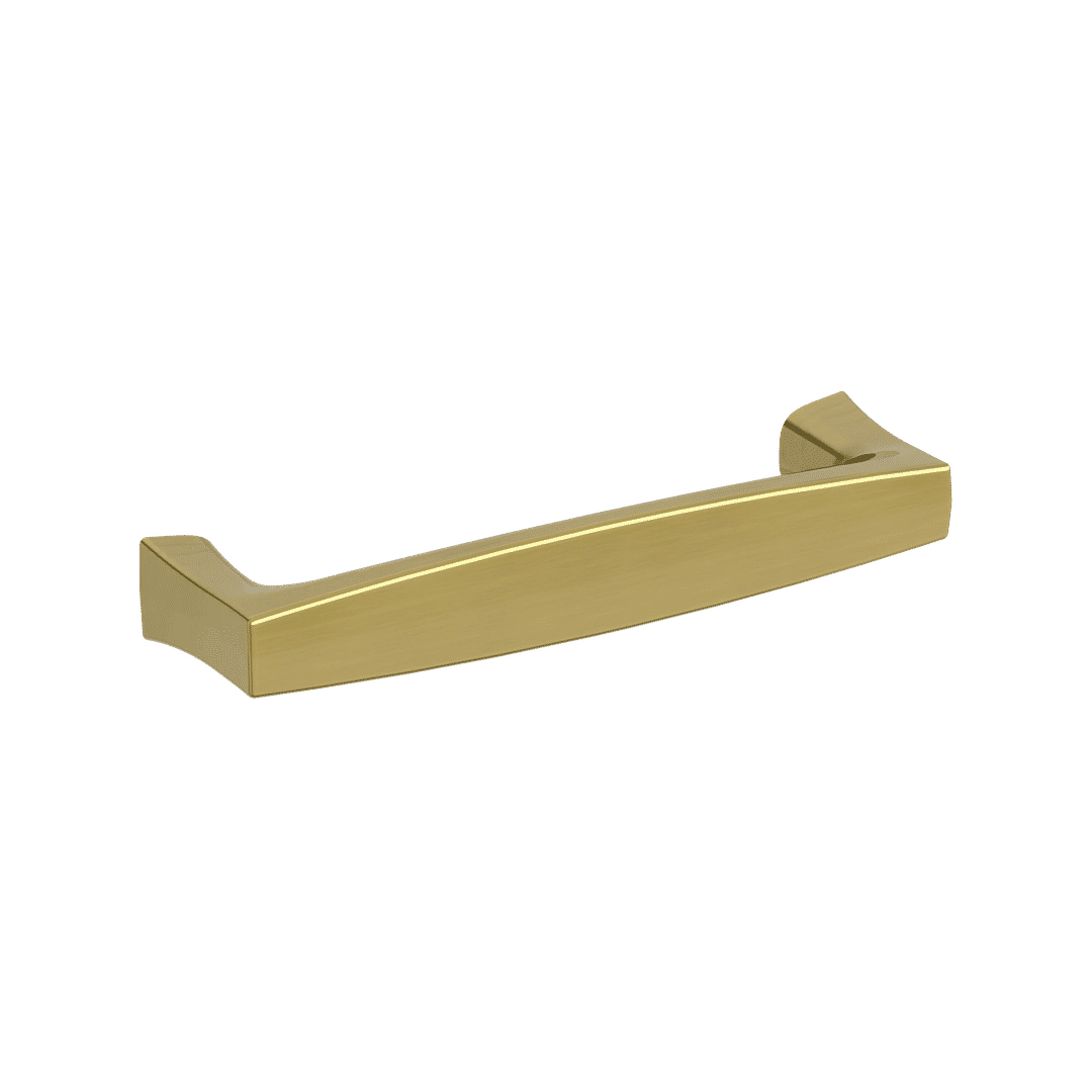 4971 Palm Springs 4" Cabinet Pull In Heirloom Brass