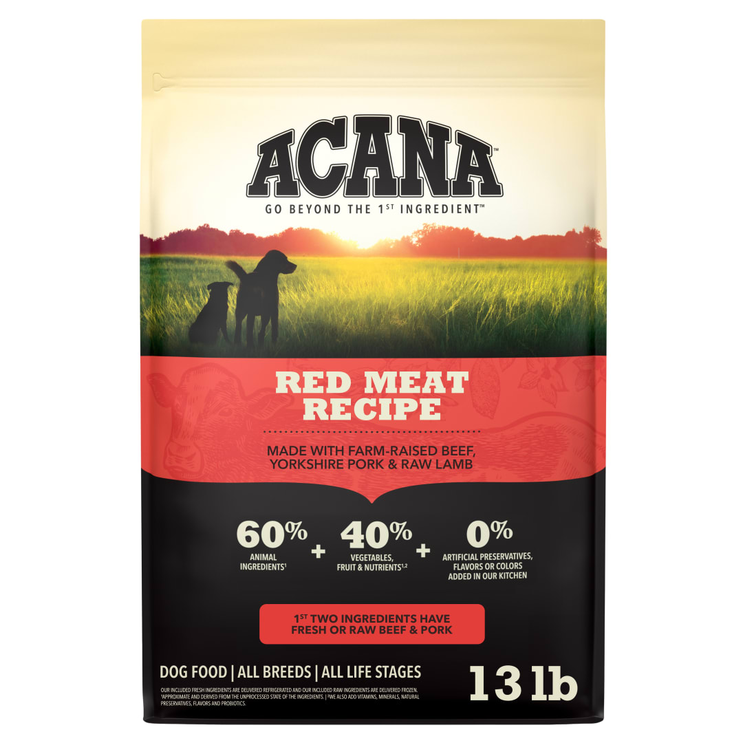 ACANA Grain Free Dry Dog Food Red Meat Recipe