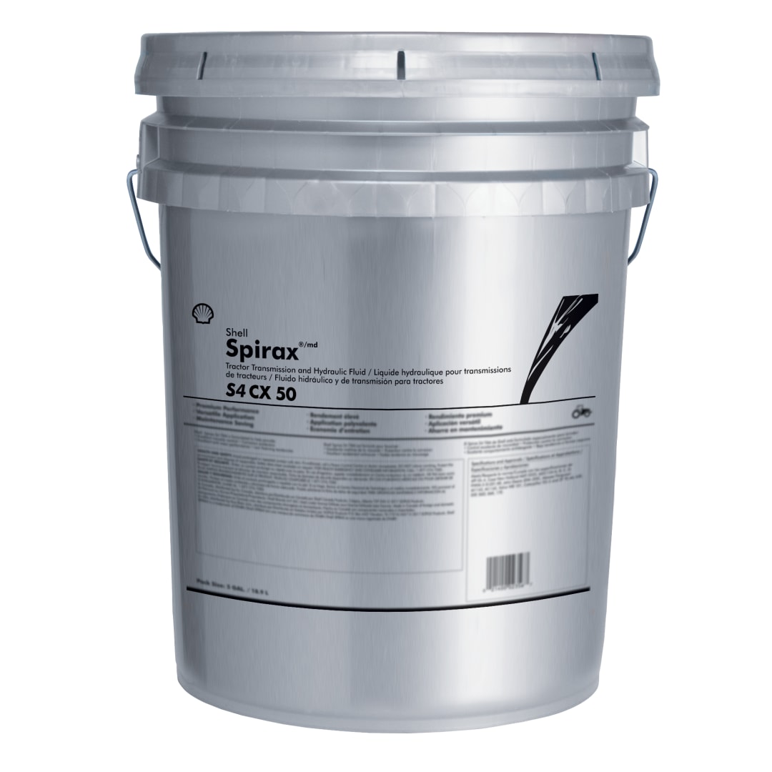Shell Spirax S4 CX 50 High Performance Off-Highway Transmission and Final Drive Oil, 5 Gallon