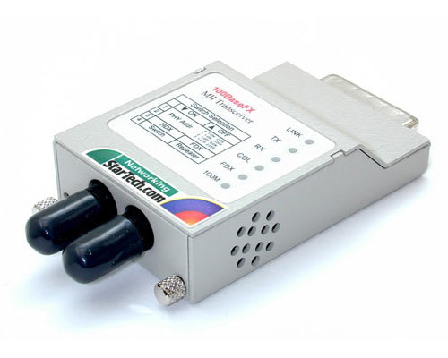 *D*ST Fiber to MII Fast Ethernet Transceiver