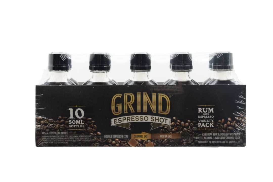 Grind Coffee Variety Rum 10 Pack 50ml 60 Proof