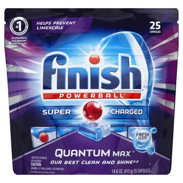 FINISH QUANTUM Max - Shine and Protect Overfill 8/(25+13) ct.