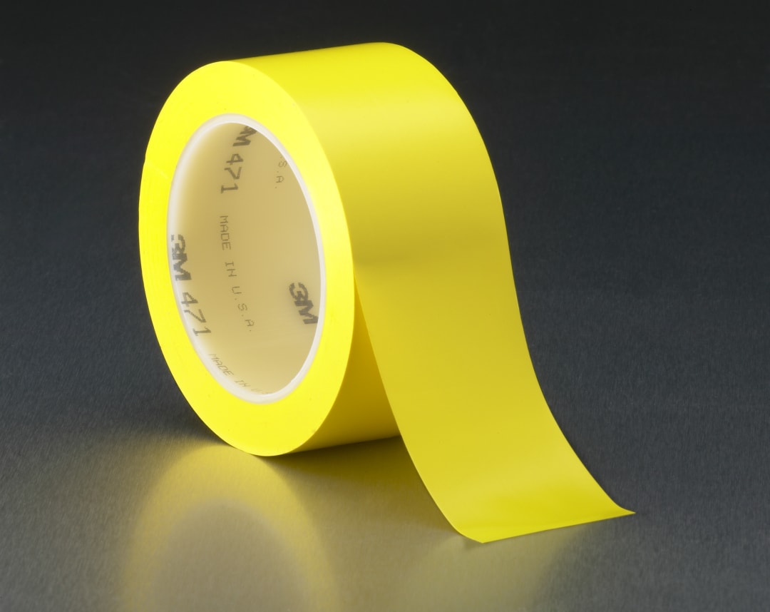 3M™ Vinil Bant 471, Sarı, 50 mm x 33 m, 0.14 mm