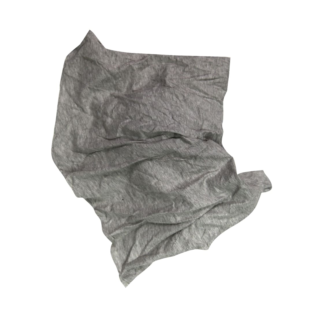 Knit Painter's Rags, Heather Gray, 50lb box