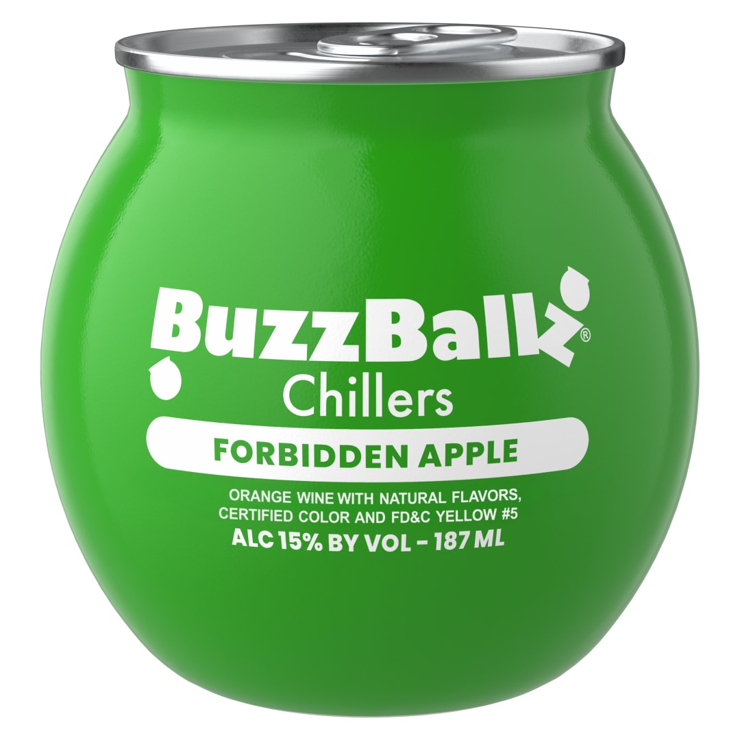 BuzzBallz Sour Apple Wine Based Cocktail 187ml 30 Proof