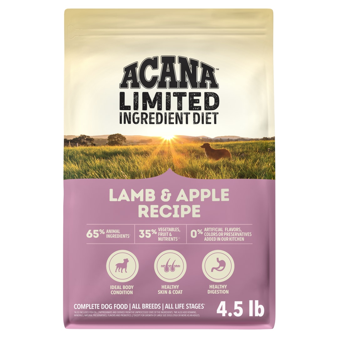 ACANA Singles Limited Ingredient Grain Free High Protein Dry Dog Food Lamb & Apple Recipe