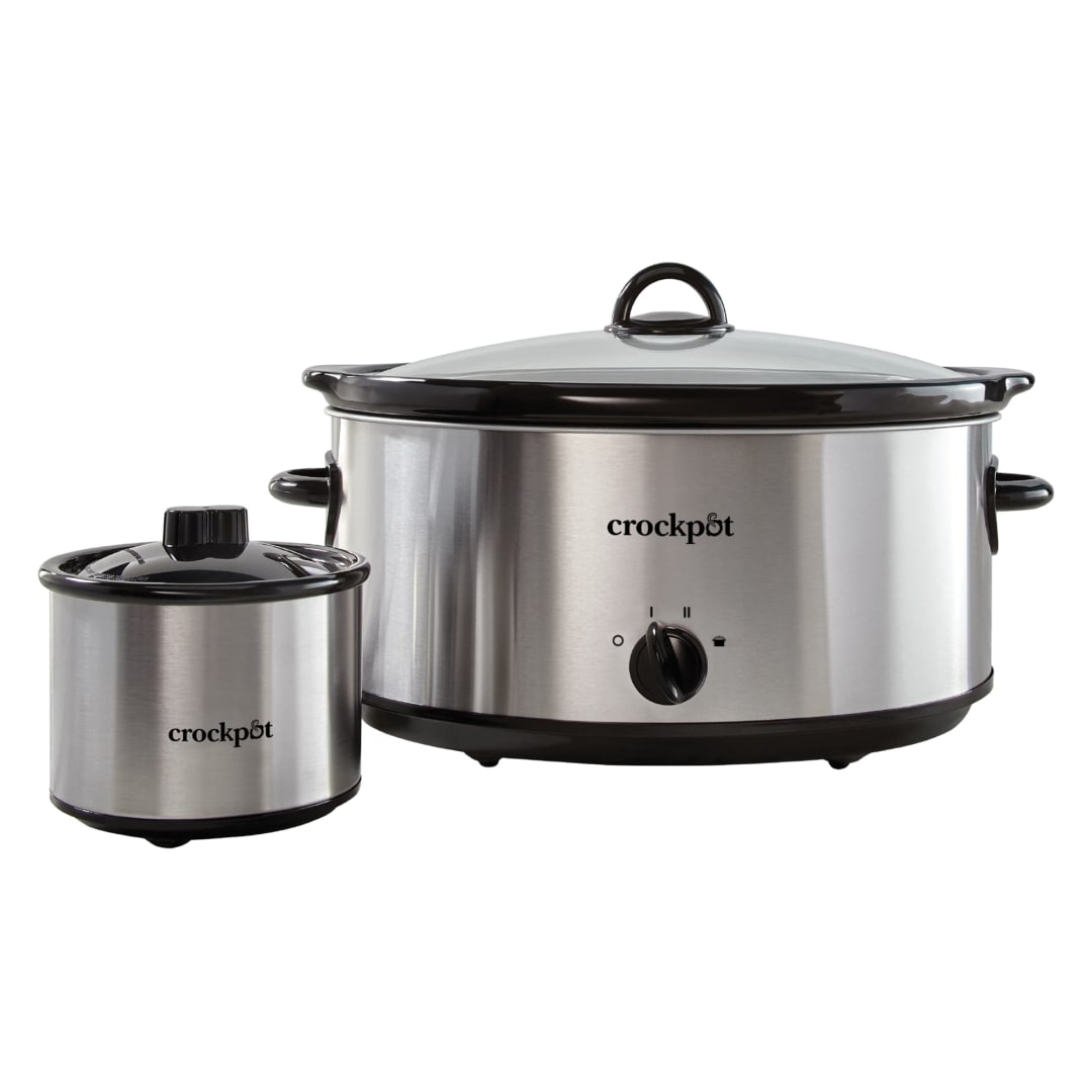 Crockpot® 8 Qt Slow Cooker with Dipper, Stainless Steel