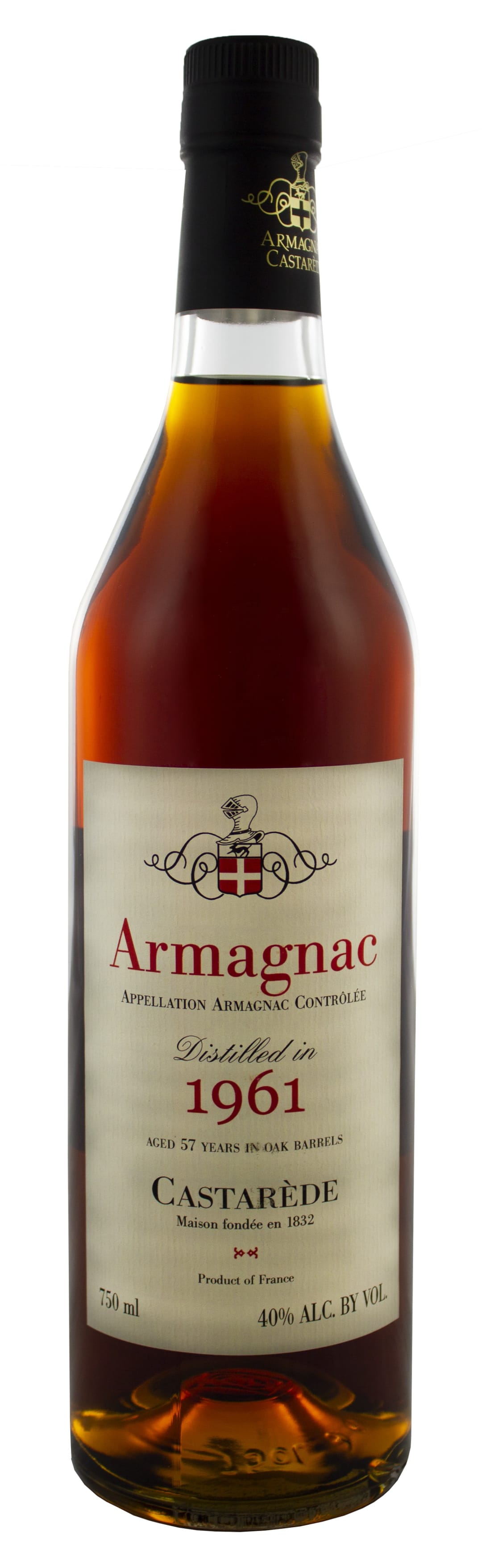 Castarede 1961 Armagnac 750ml 80 Proof