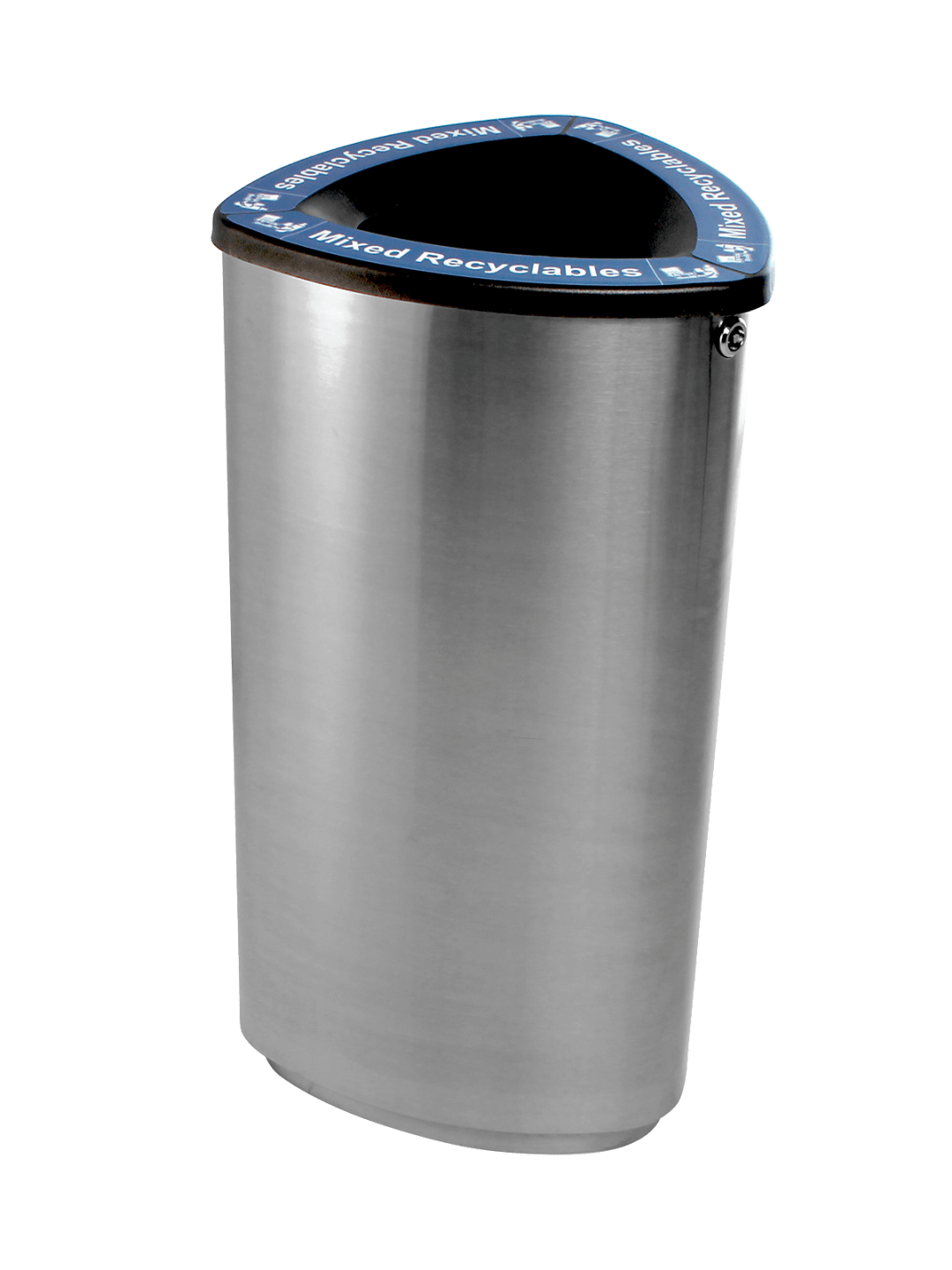  BOKA - Single - Kit - Mixed Recyclables - Full - Stainless Steel
