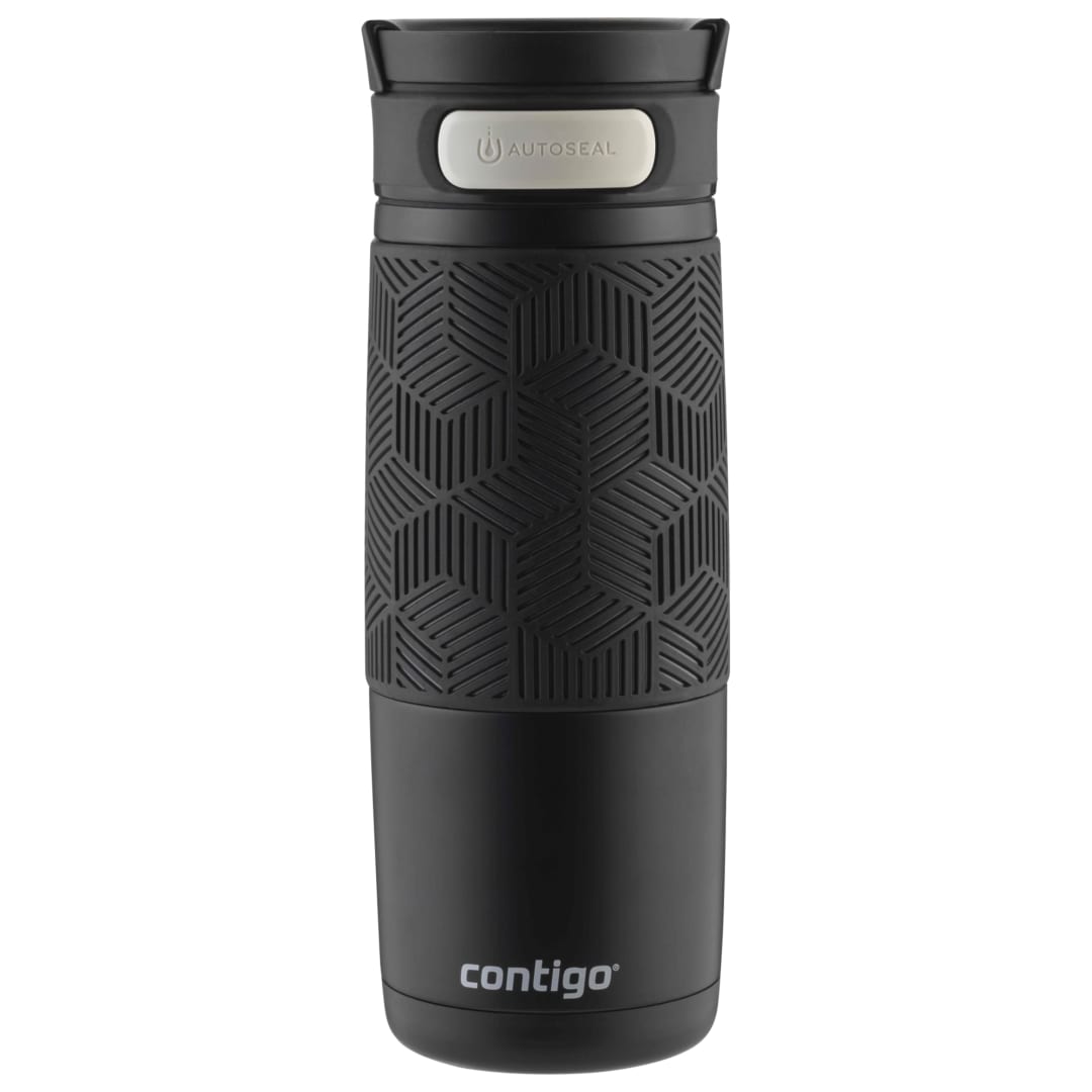 Contigo® Transit AUTOSEAL® Travel Mug, Stainless Steel Thermal Mug, Vacuum Flask, Leakproof, BPA-Free, Matte Black, 470ml.