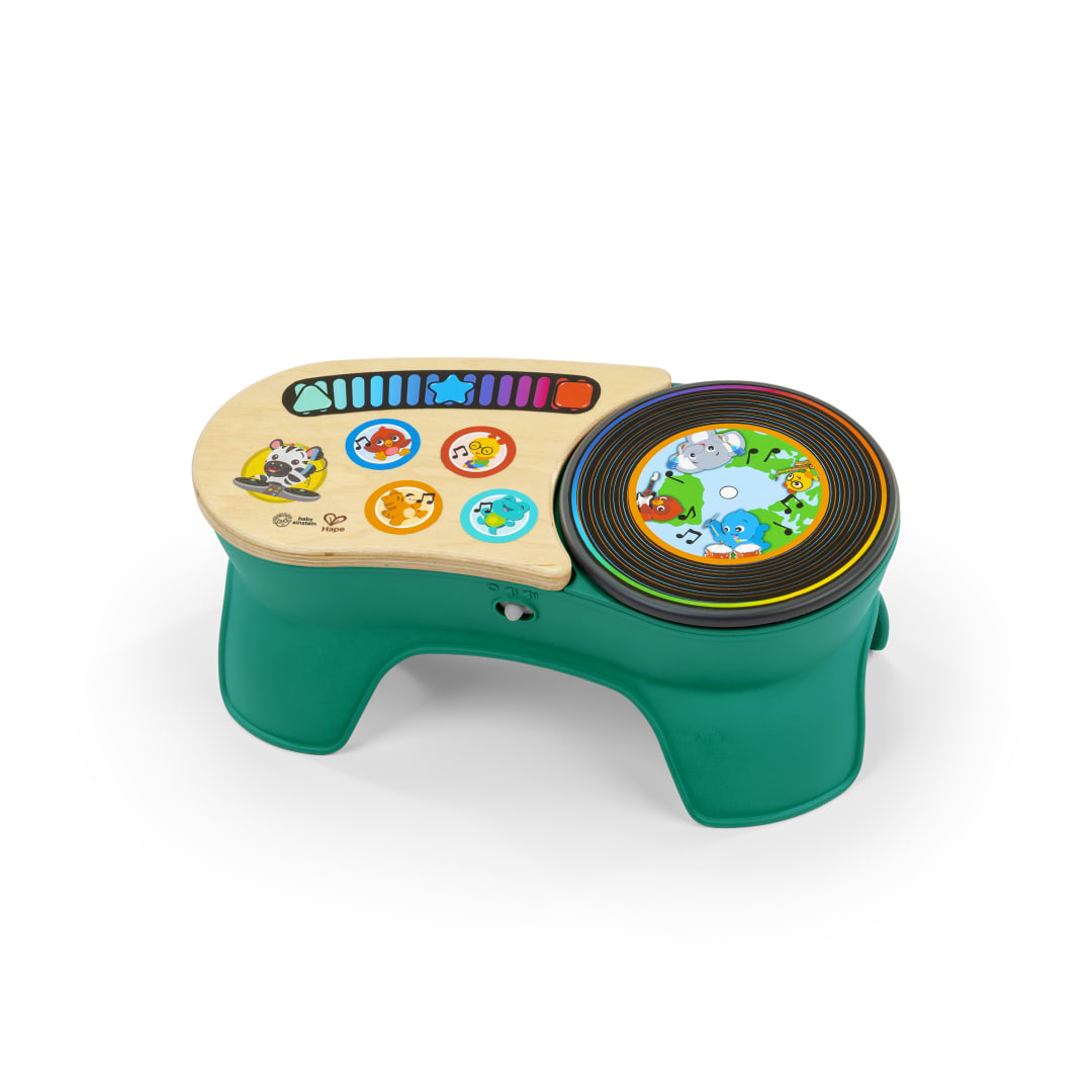 Muzyczny gramofon dla dzieci Baby Einstein + Hape DJ Discovery, od 6 miesiąca życia
