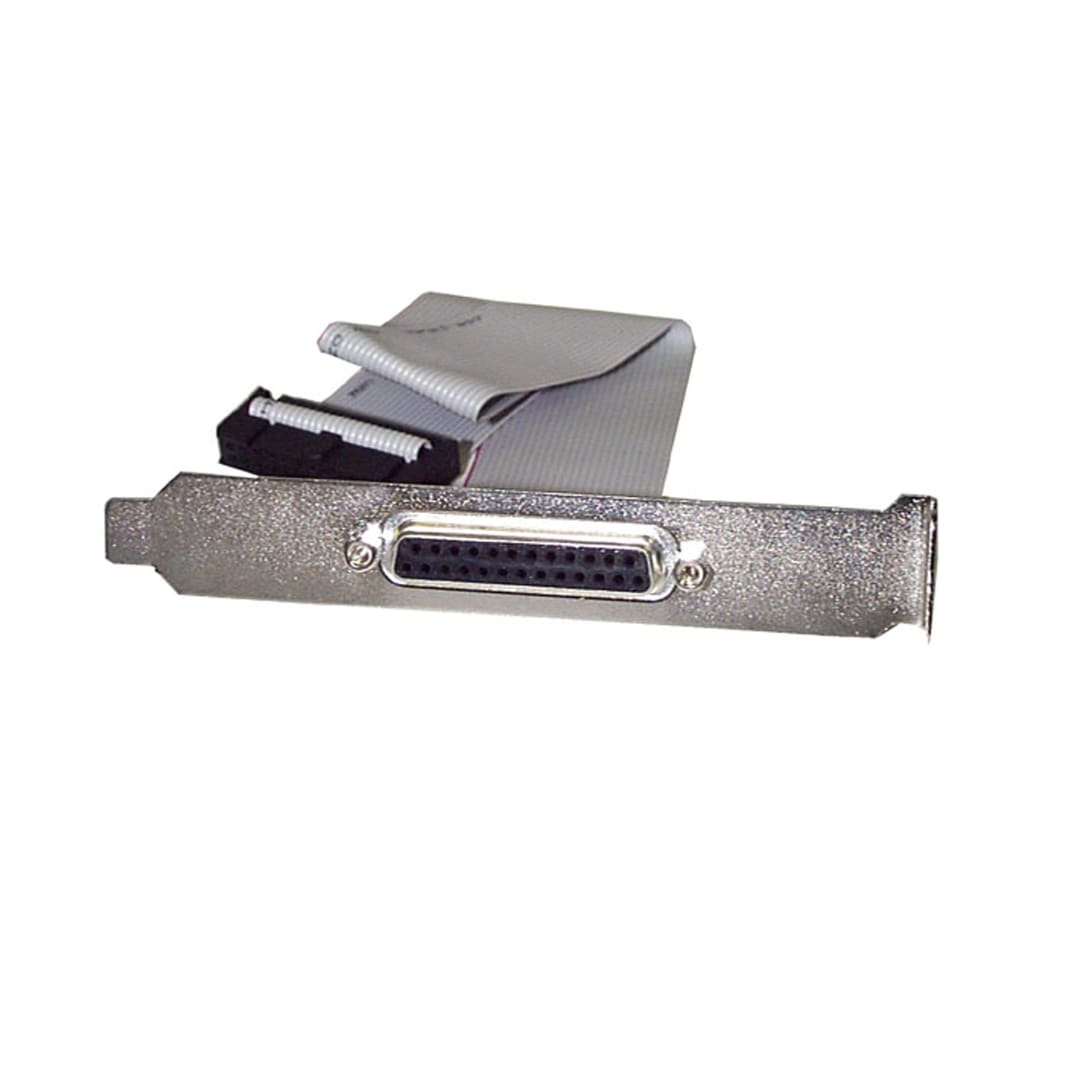 25pin Parallel - 25pin Header Slot Plate