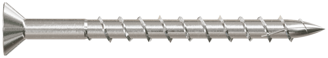 Simpson Strong-Tie T08200DWP Deck-Drive™ DWP WOOD SS Screw — #8 x 2 in. T-20, Flat Head, Type 316 (85-Qty) (Pack of 5)