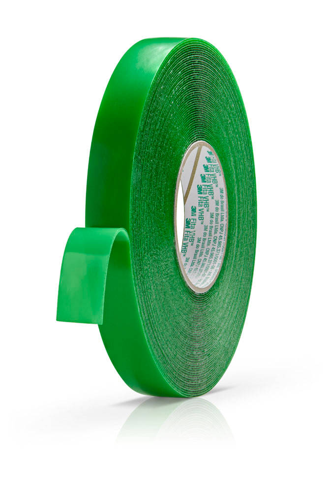 Fita 3M™ VHB™ Dupla-Face de Adesivo Transferível 4905 – Transparente, 15 mm x 33 m