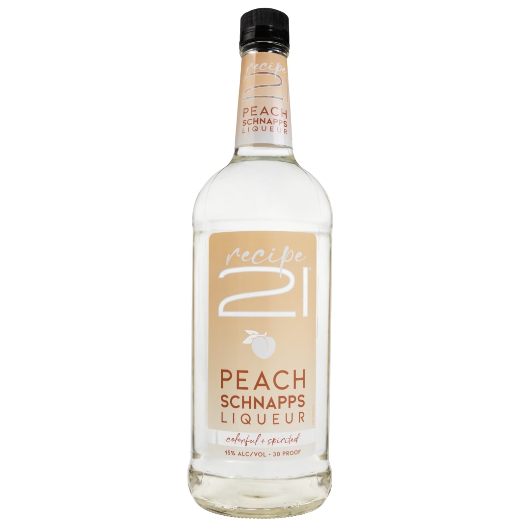 Recipe 21 Peach Schnapps 1l 30 Proof
