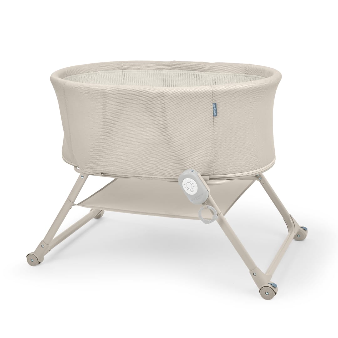 SM SNOOZE STOW EASY FOLD BASSINET SAND