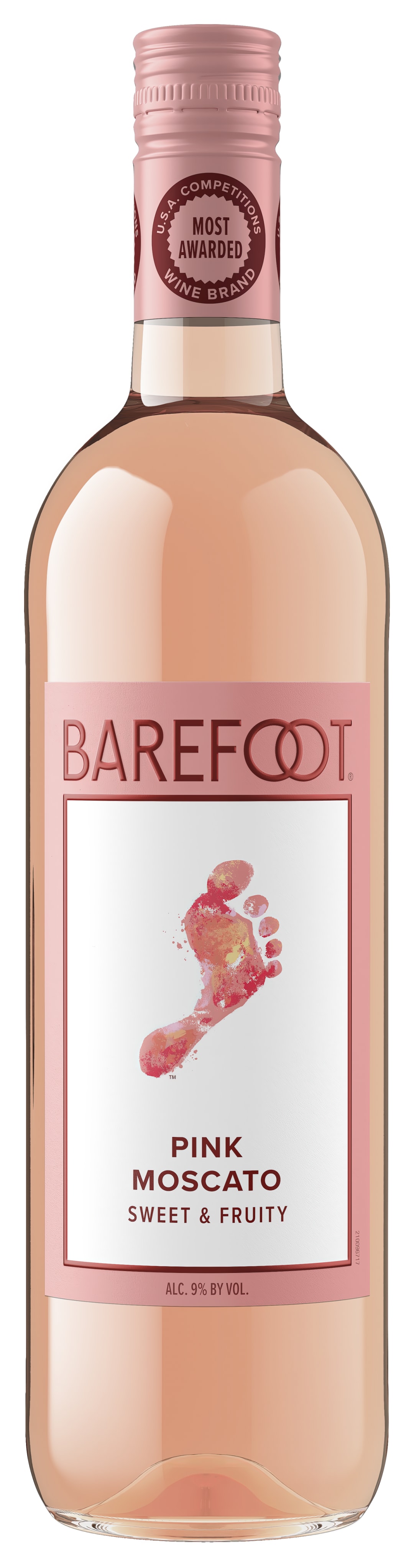 Barefoot Cellars Pink Moscato Wine 750ml
