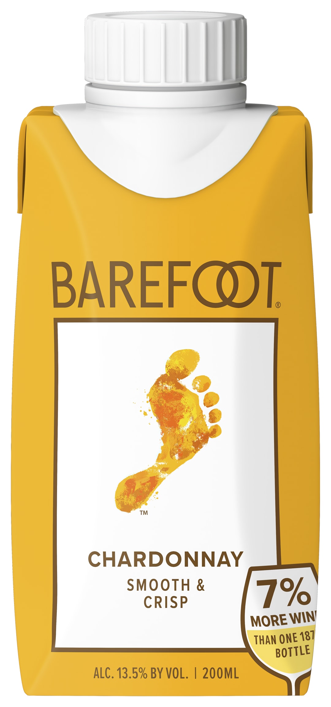 Barefoot Cellars Chardonnay White Wine Tetra 200ml