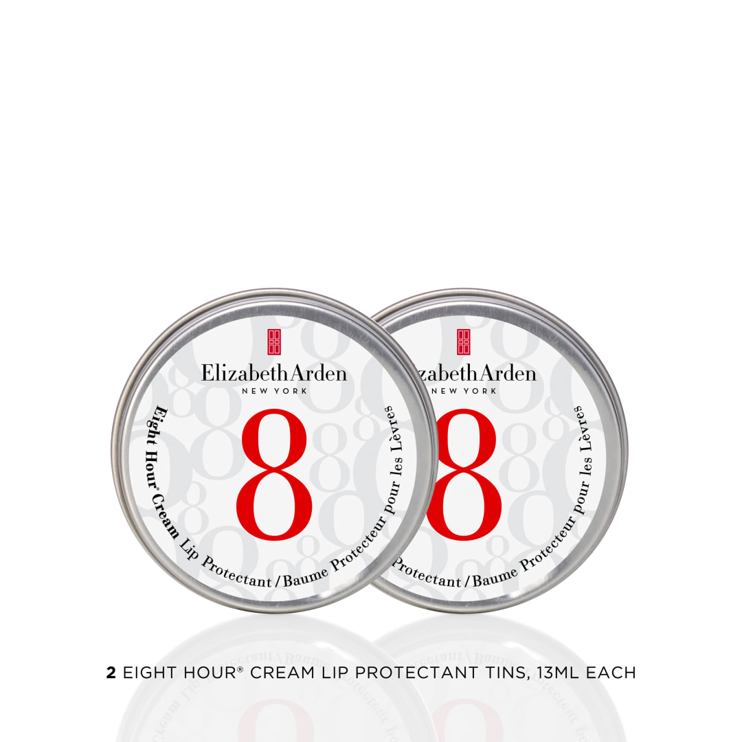 Eight Hour Cream Lip Protectant Tin Duo Travel Exclusive Set