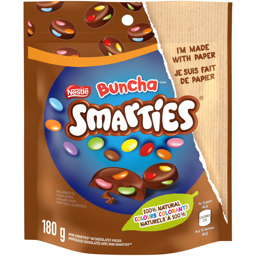 SMARTIES Buncha Pouch 15x180g CA