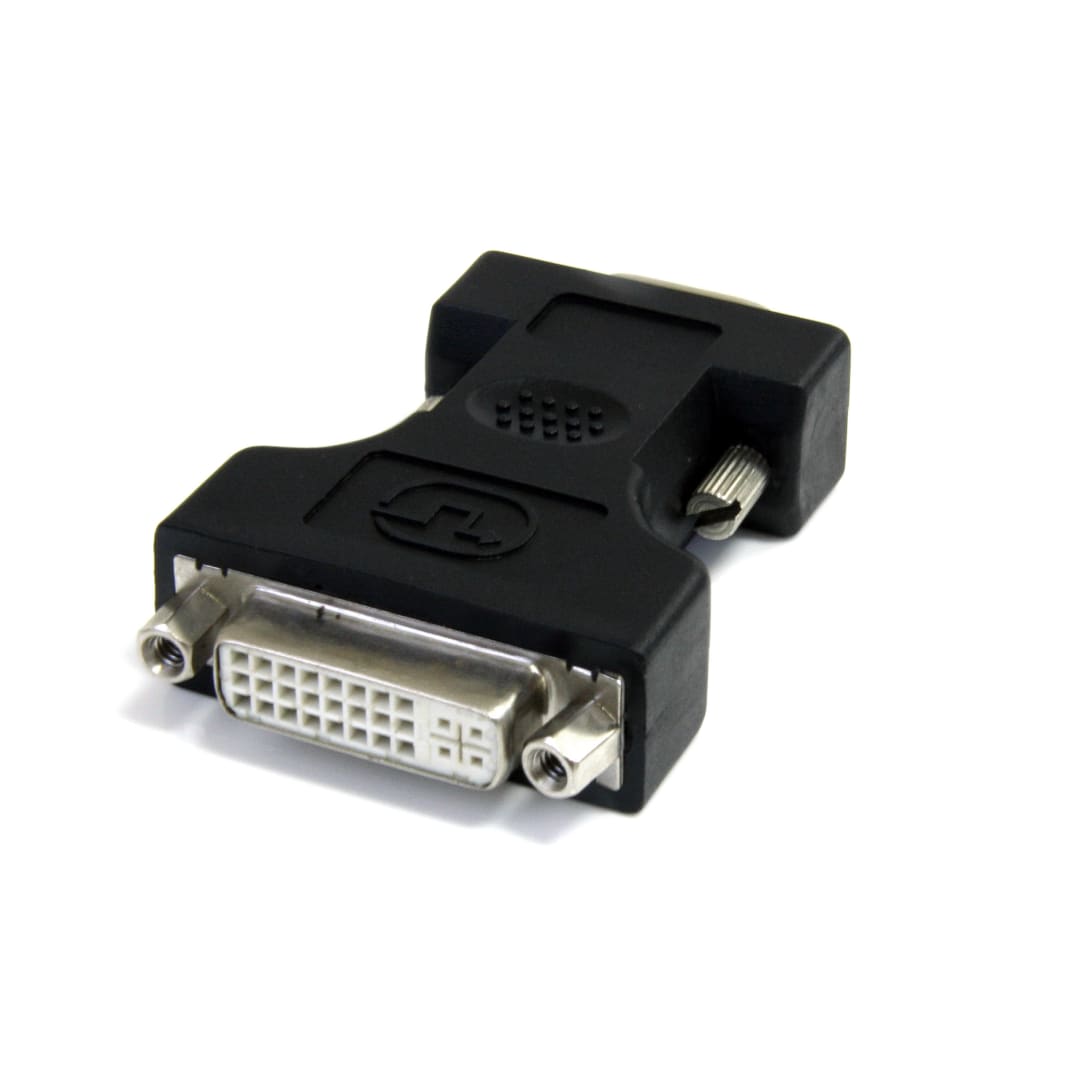 Black DVI to VGA Cable Adapter F M