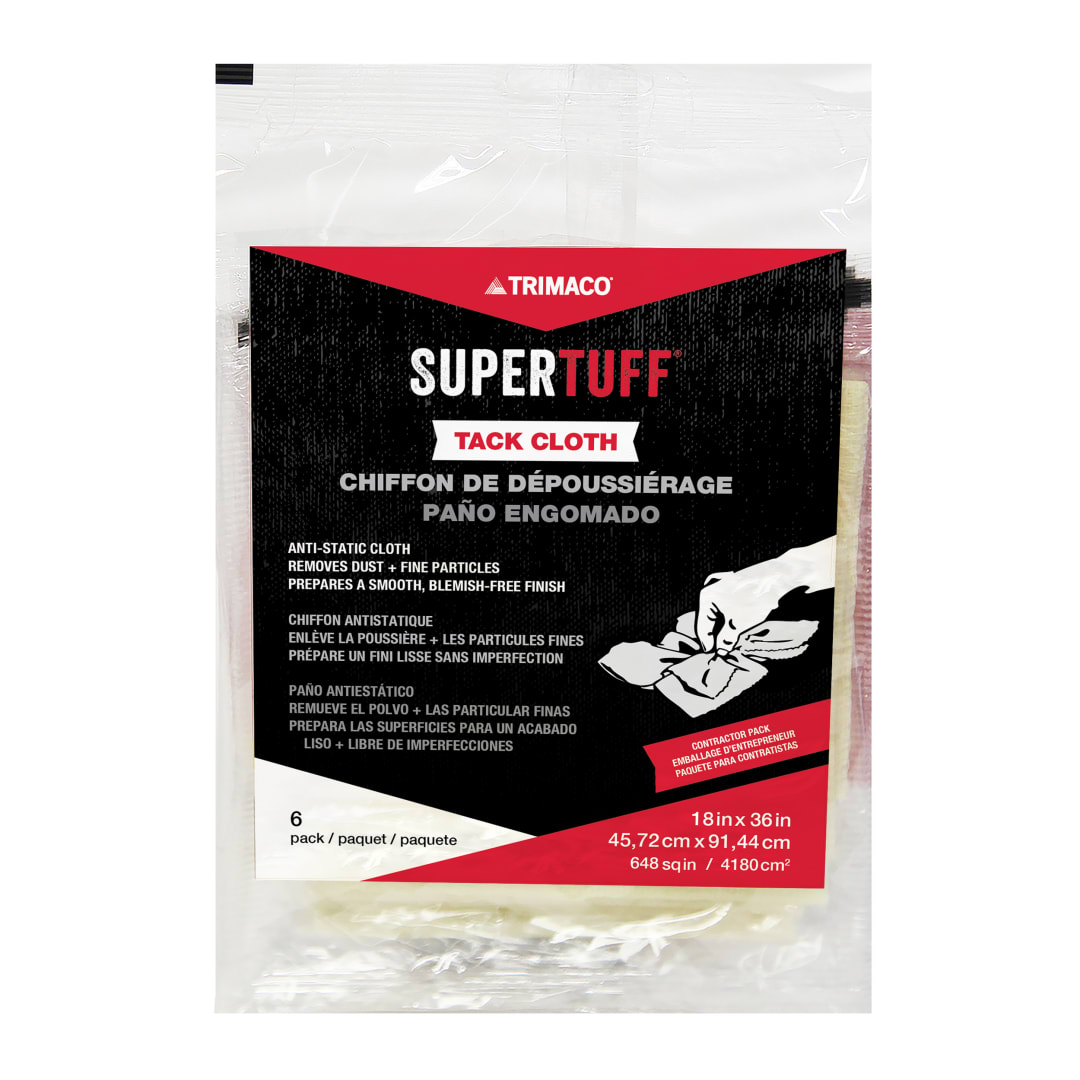 SuperTuff® Tack Cloth, 18"x36", 6pk